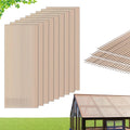12Pcs Polycarbonate Roofing Panels Double Layer O7186