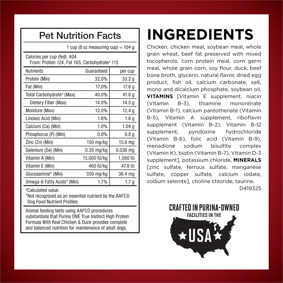 High Protein Chicken & Duck Dog Food P657