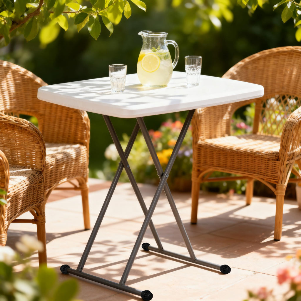 3 ft Adjustable Folding Plastic Table D4061
