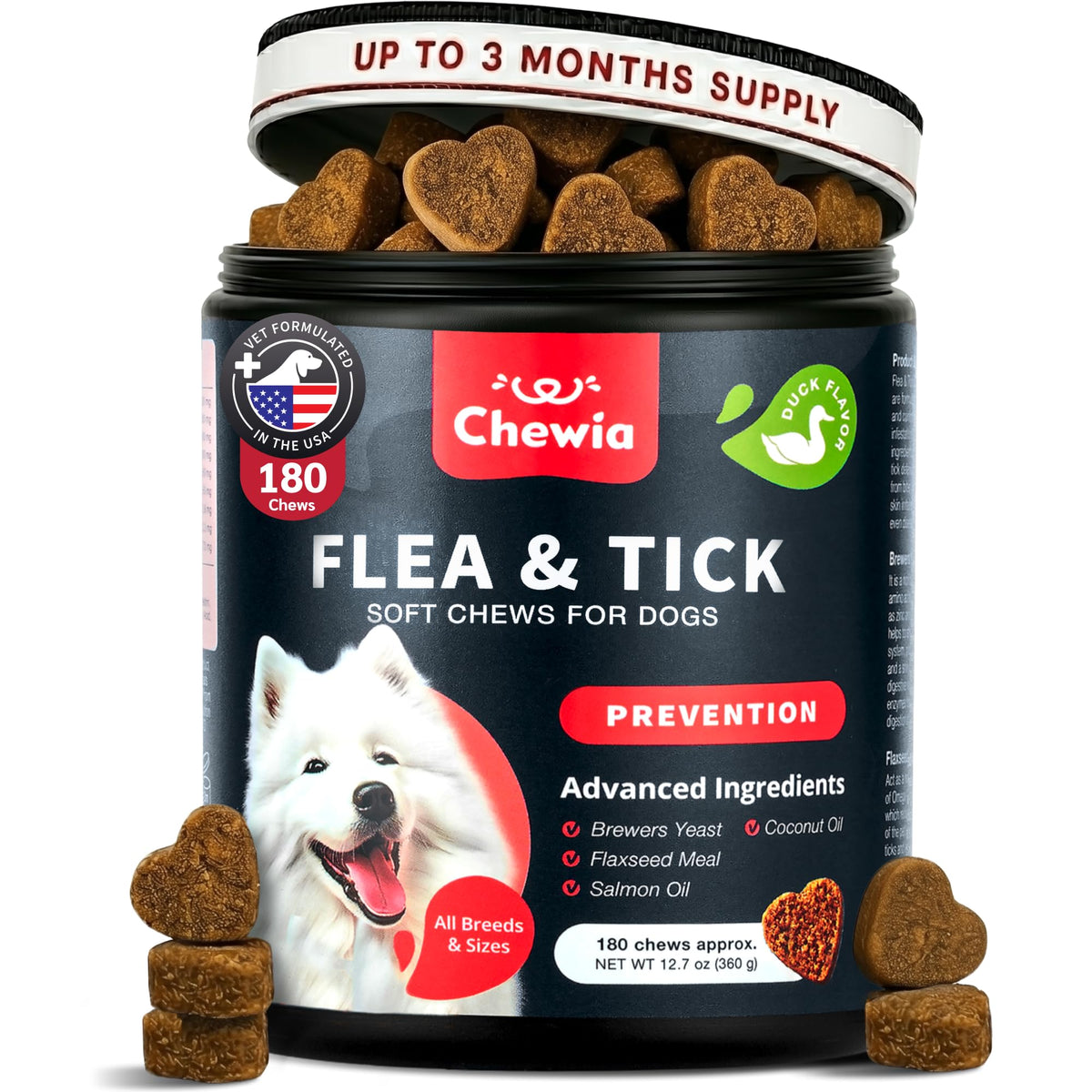 Dog Flea & Tick Chews W997026