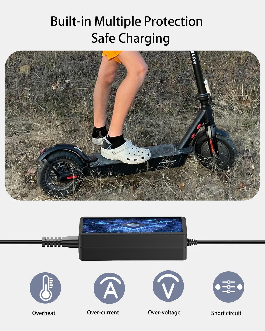 42V 2A Scooter Charger K6430