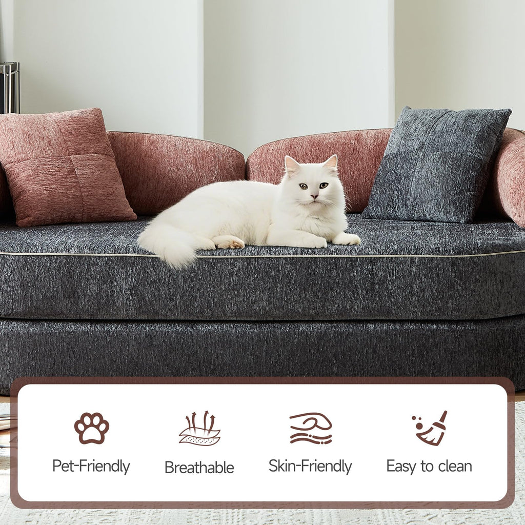 Queen Sleeper Sofa Bed Convertible Futon Couch G388