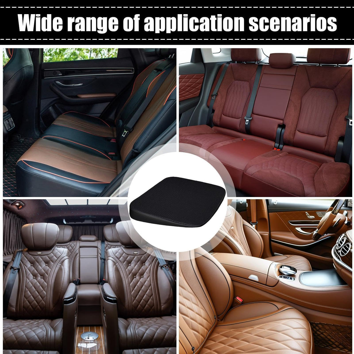 Adjustable Non-Slip Booster Seat Cushion Z4810