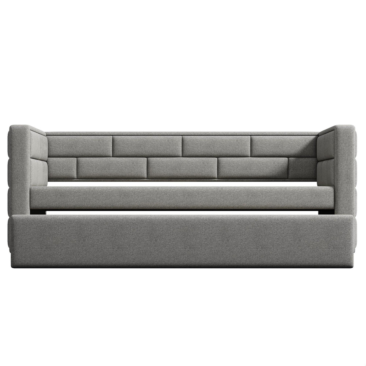 Twin Upholstered Daybed with Trundle S640330