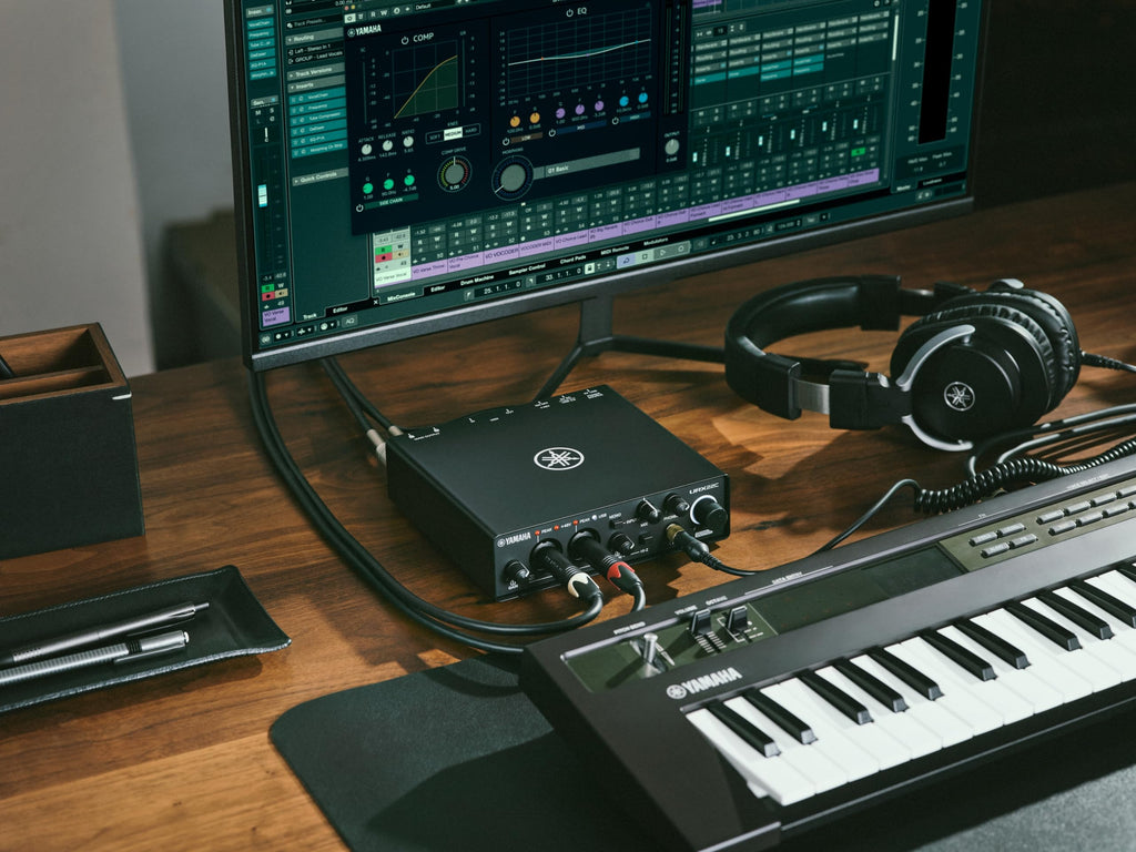 2-in/2-out USB-C Audio/MIDI Interface with 32-bit/192kHz Support, Black S272