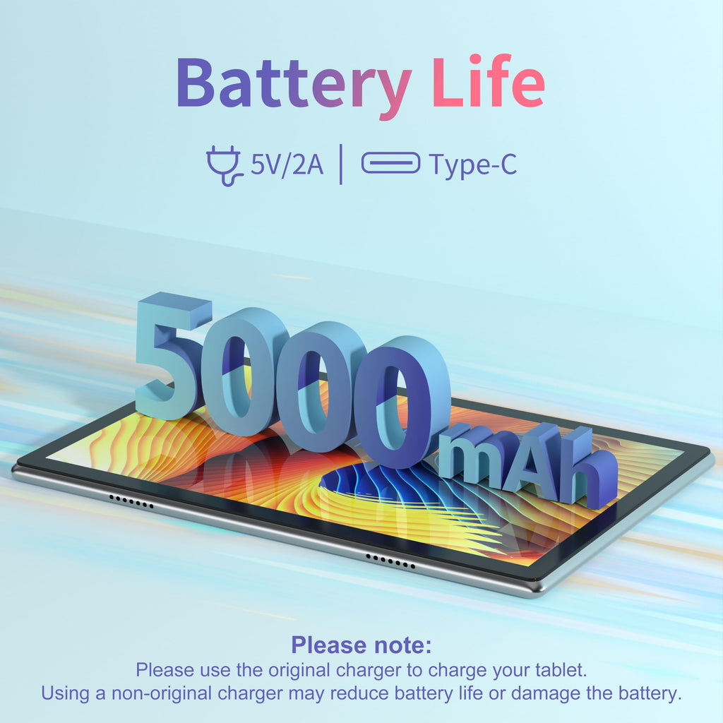 10.1 inch Android 15 Tablet 8GB RAM 64GB ROM O5587