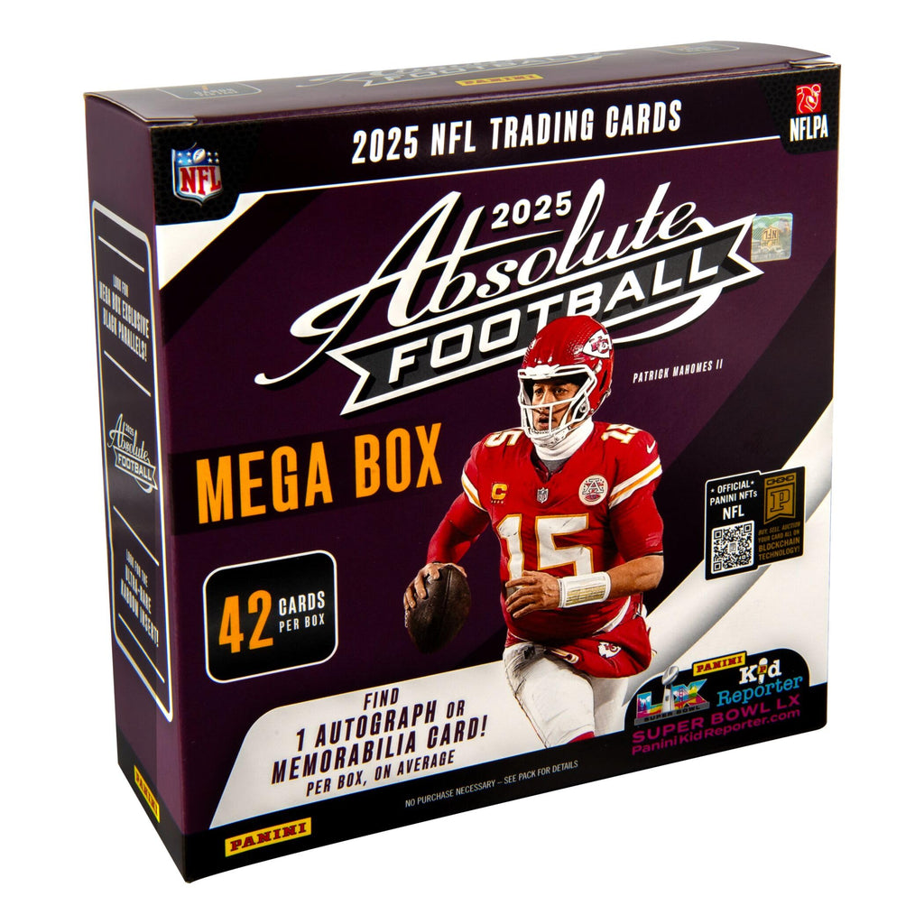 Sealed NFL Trading Cards Mega Box V23417
