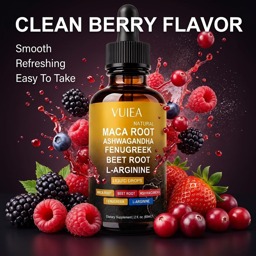 Liquid Maca Root Supplement with Ashwagandha, Fenugreek & Beet Root R5502