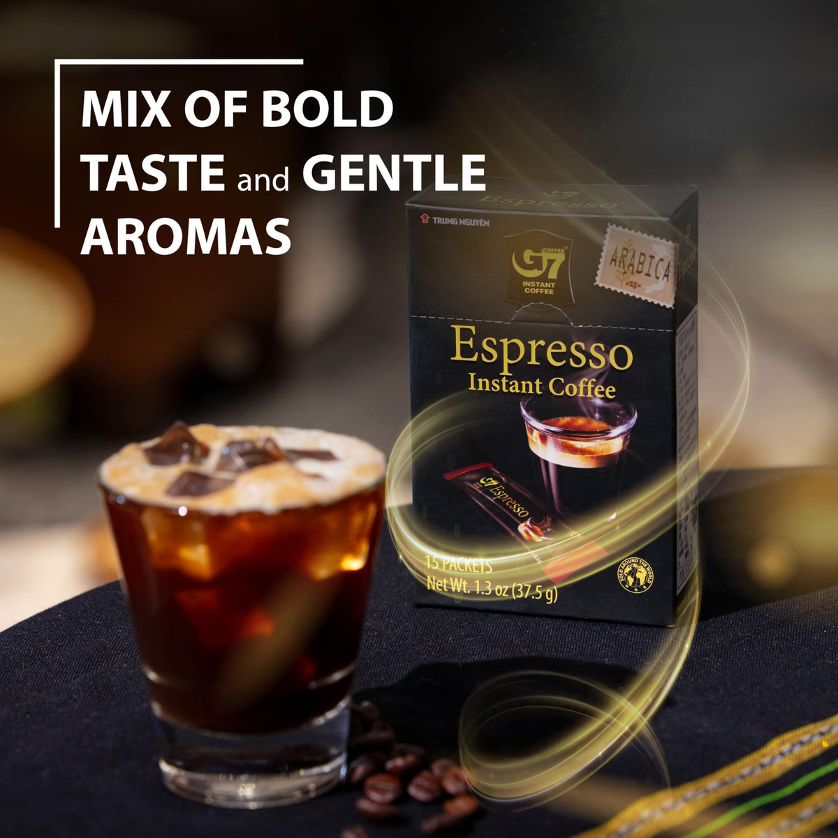 Pure Black and Espresso Instant Coffee Q8445