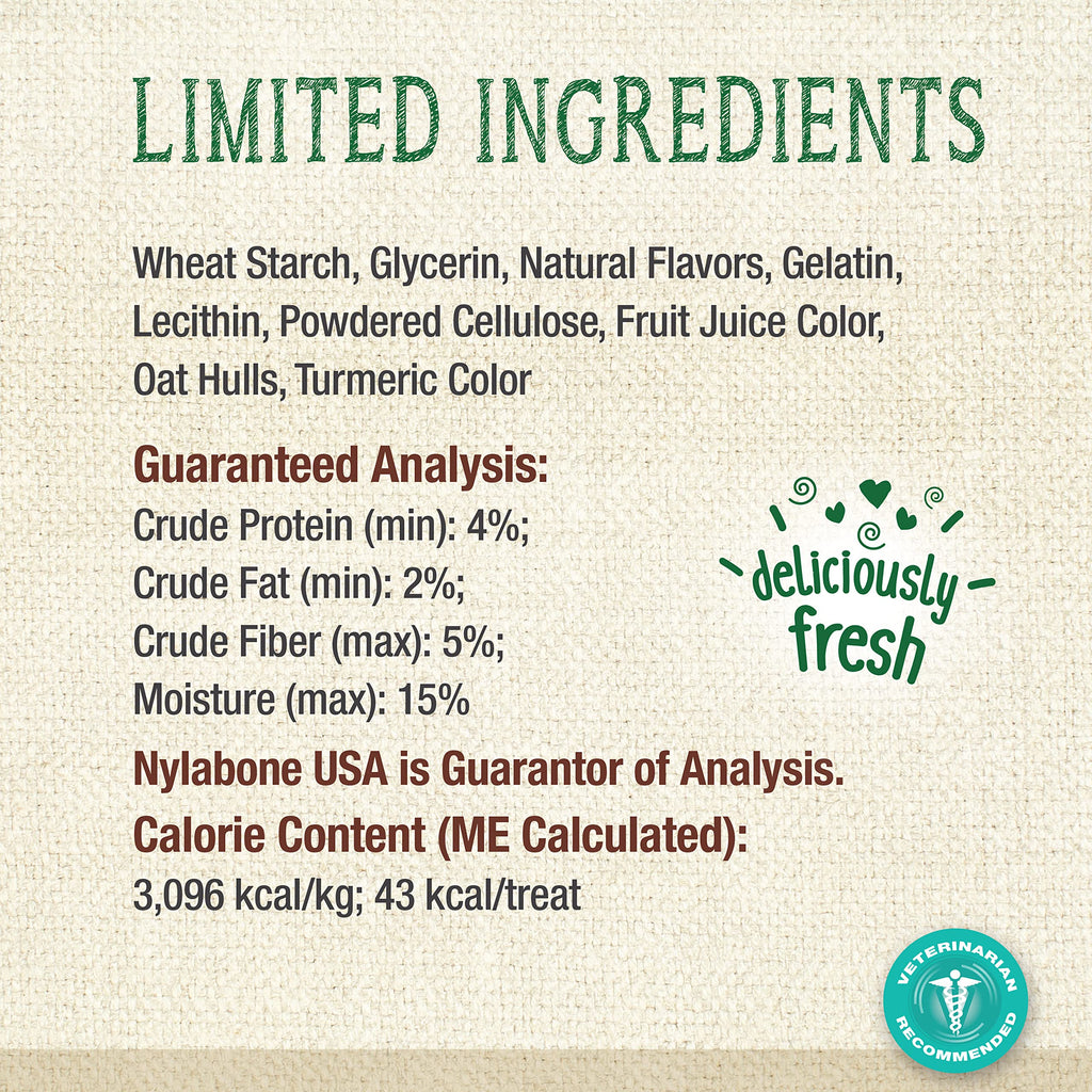 Natural Dog Dental Chews, Small 28 Count O55915