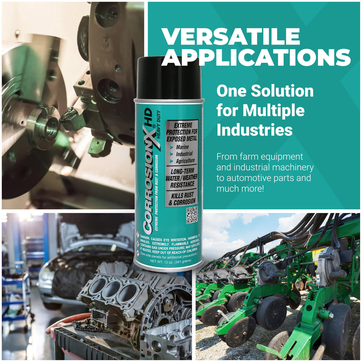 Heavy Duty Anti Rust Spray 12oz Aerosol Z10879