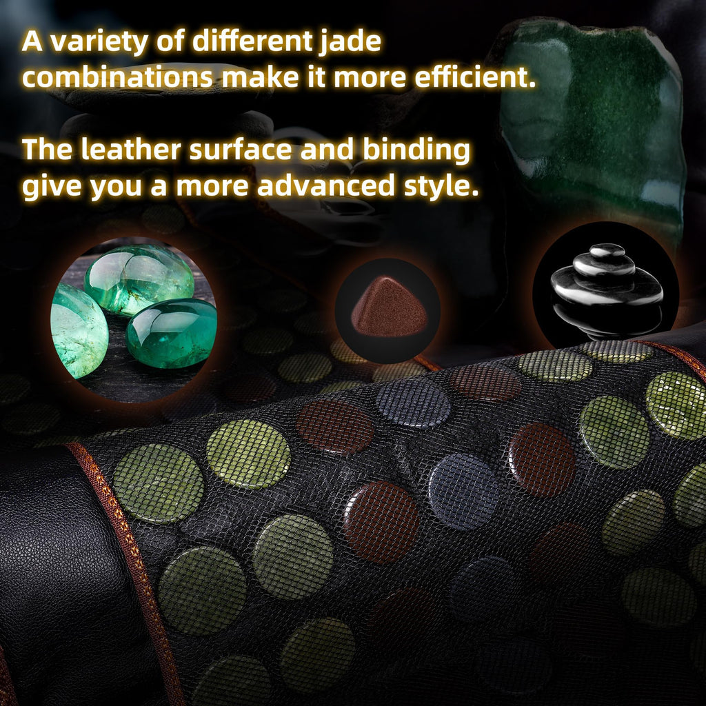 Far Infrared Jade and Tourmaline Electric Heating Pad 72" X 24" V989
